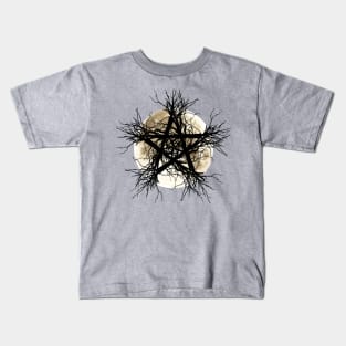 Pentagram and Moon Kids T-Shirt